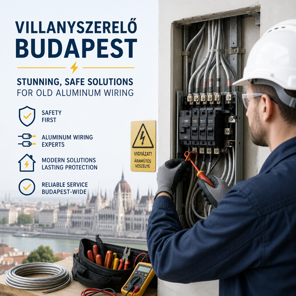 Illustration of Villanyszerelő Budapest: Stunning, Safe Solutions for Old Aluminum Wiring